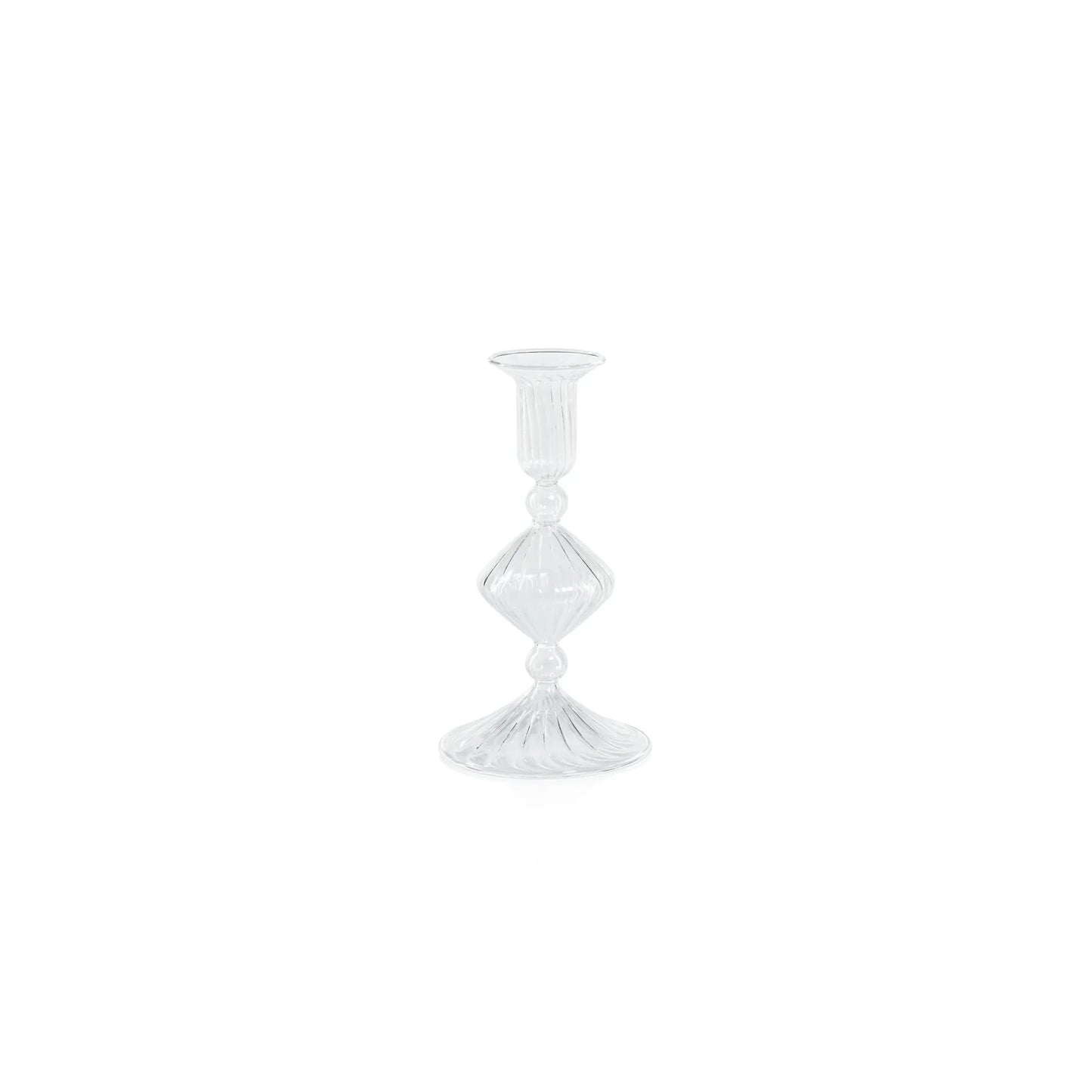 Candeliere Glass Taper Holder