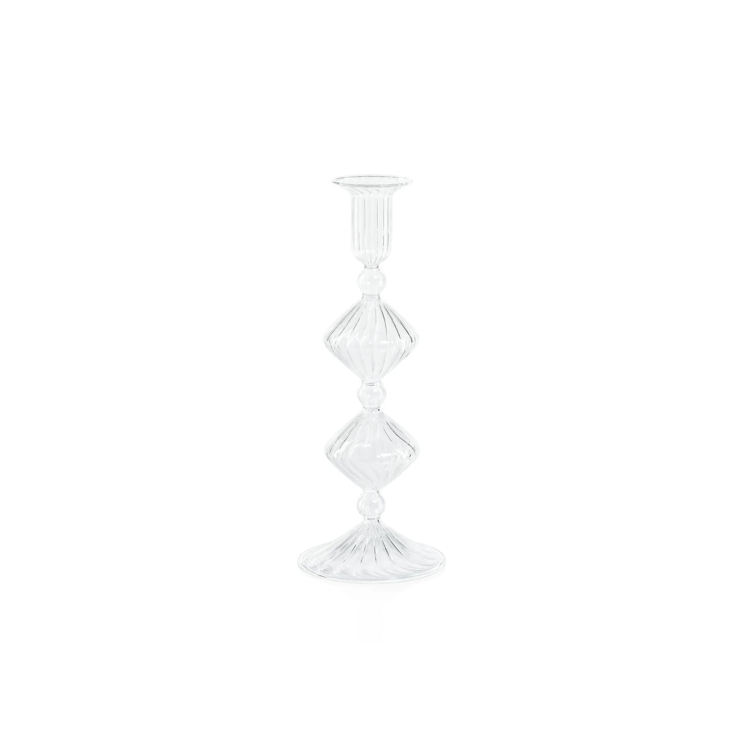 Candeliere Glass Taper Holder
