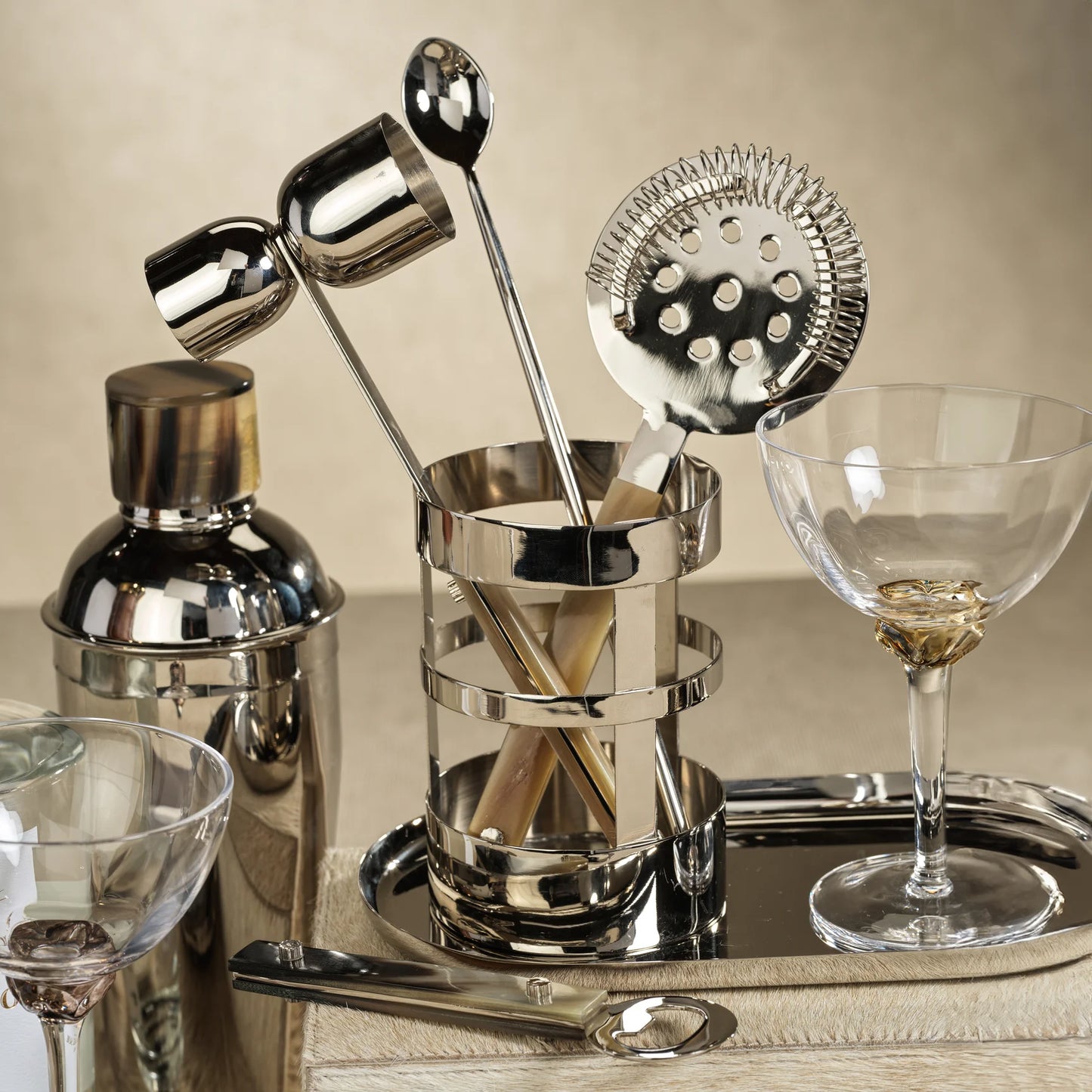 The Berkeley 5 Piece Bar Tool Set