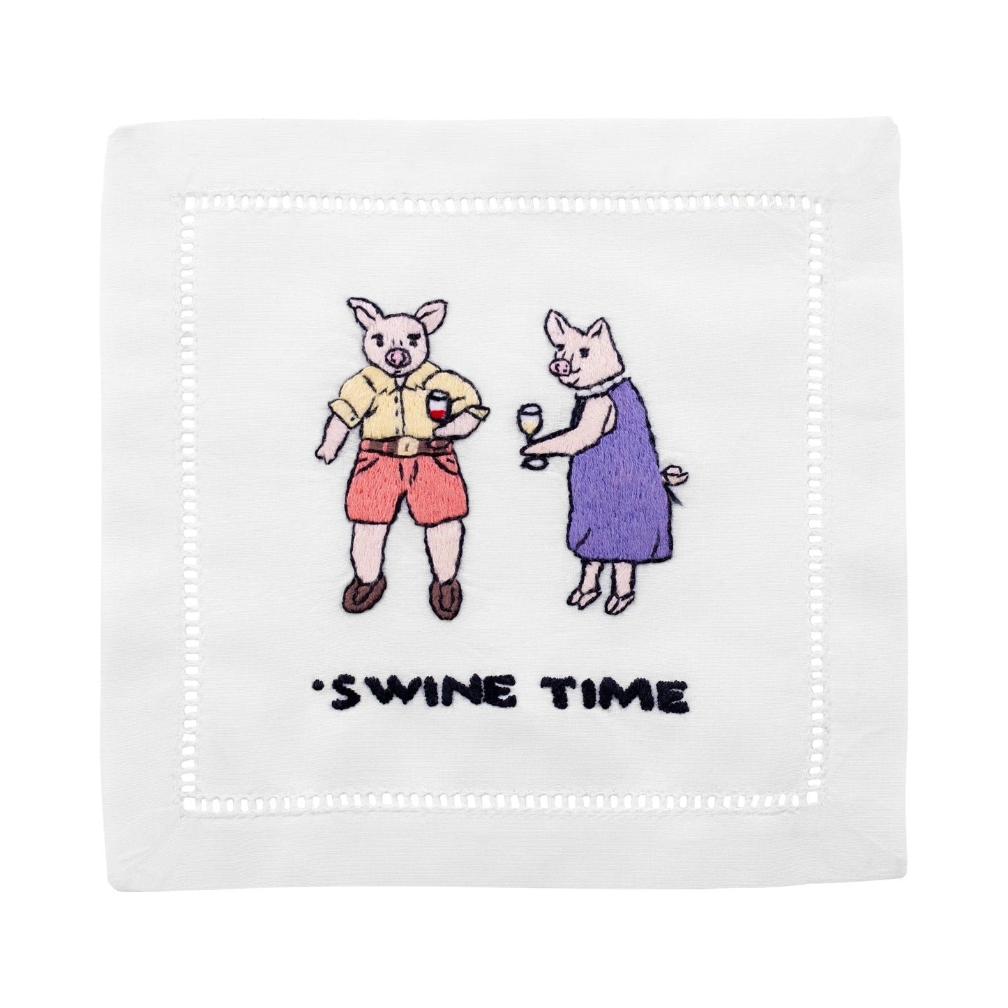 'Swine Time Cocktail Napkins