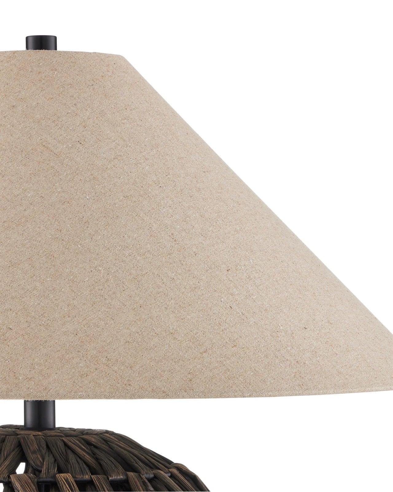 Black Weave Lamp