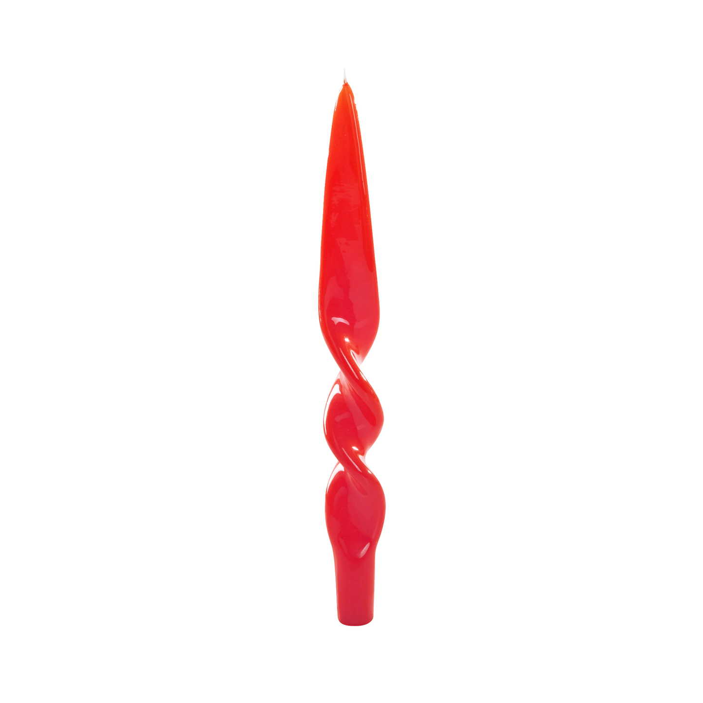 Lacquered Twisted Taper Candles