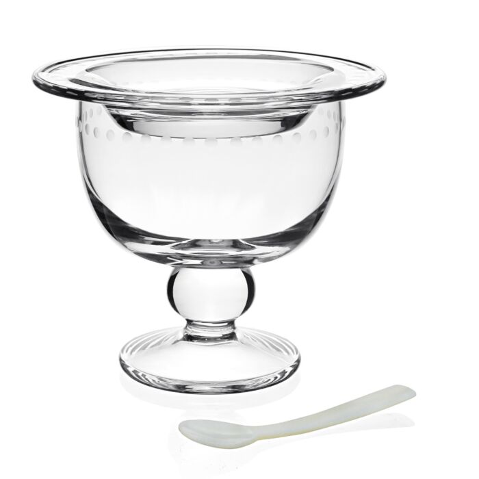 William Yeoward Crystal - Katerina Caviar Server with Spoon
