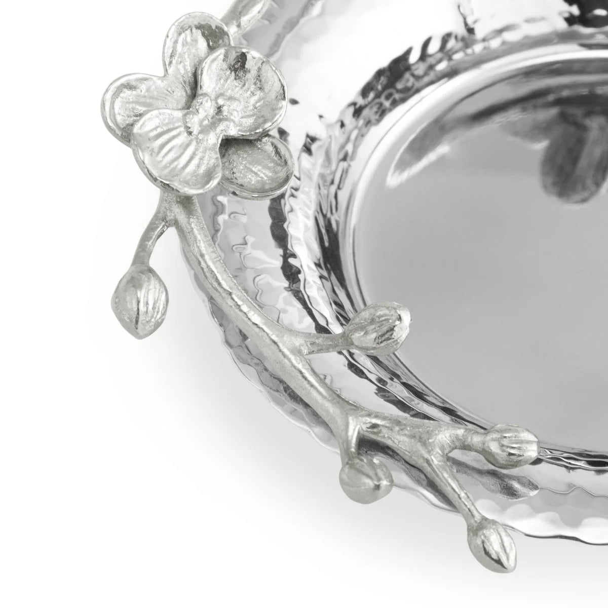 White Orchid Wine Coaster