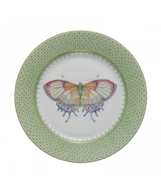 Mottahedeh Lace Butterfly Dessert Plate