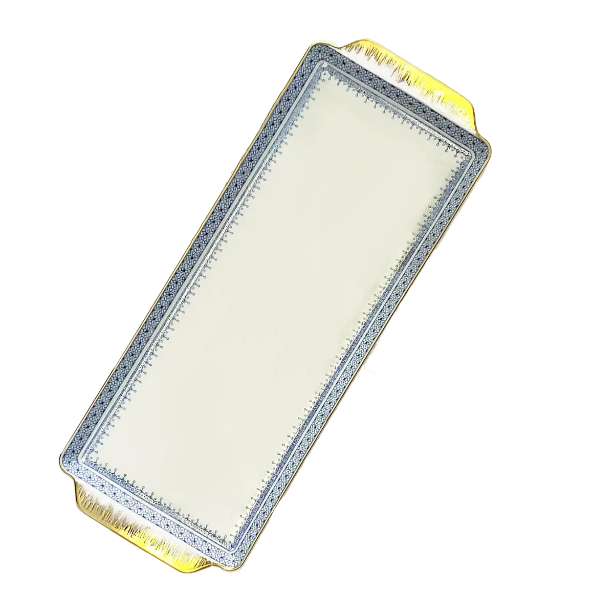 Cornflower Lace Sandwich Tray