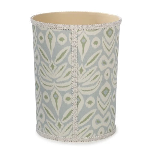 Wastebasket - Tigers Eye Light Blue
