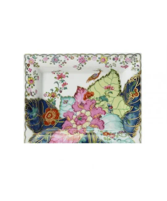 Tobacco Leaf Rectangle Tray