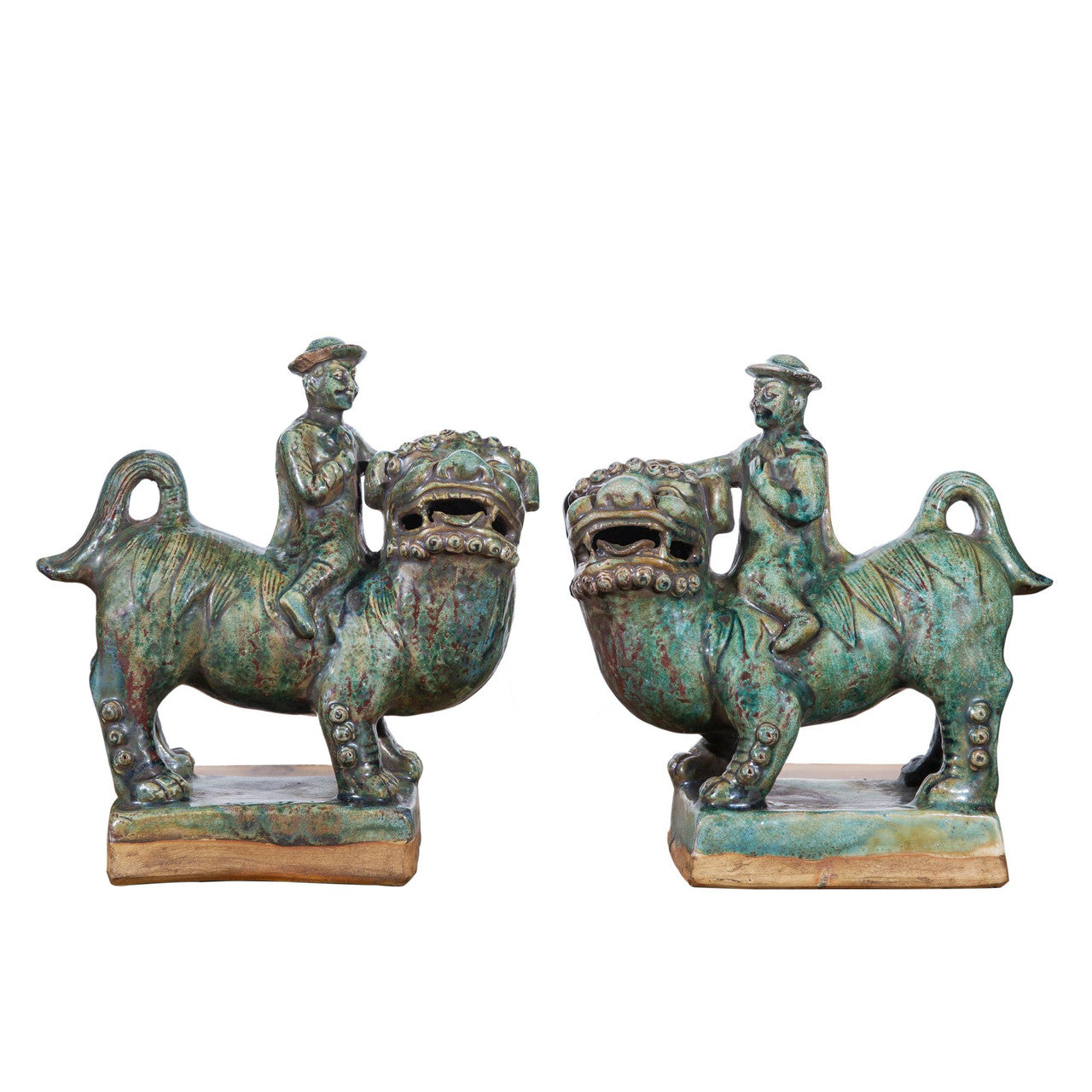 Nobleman Riding Lion