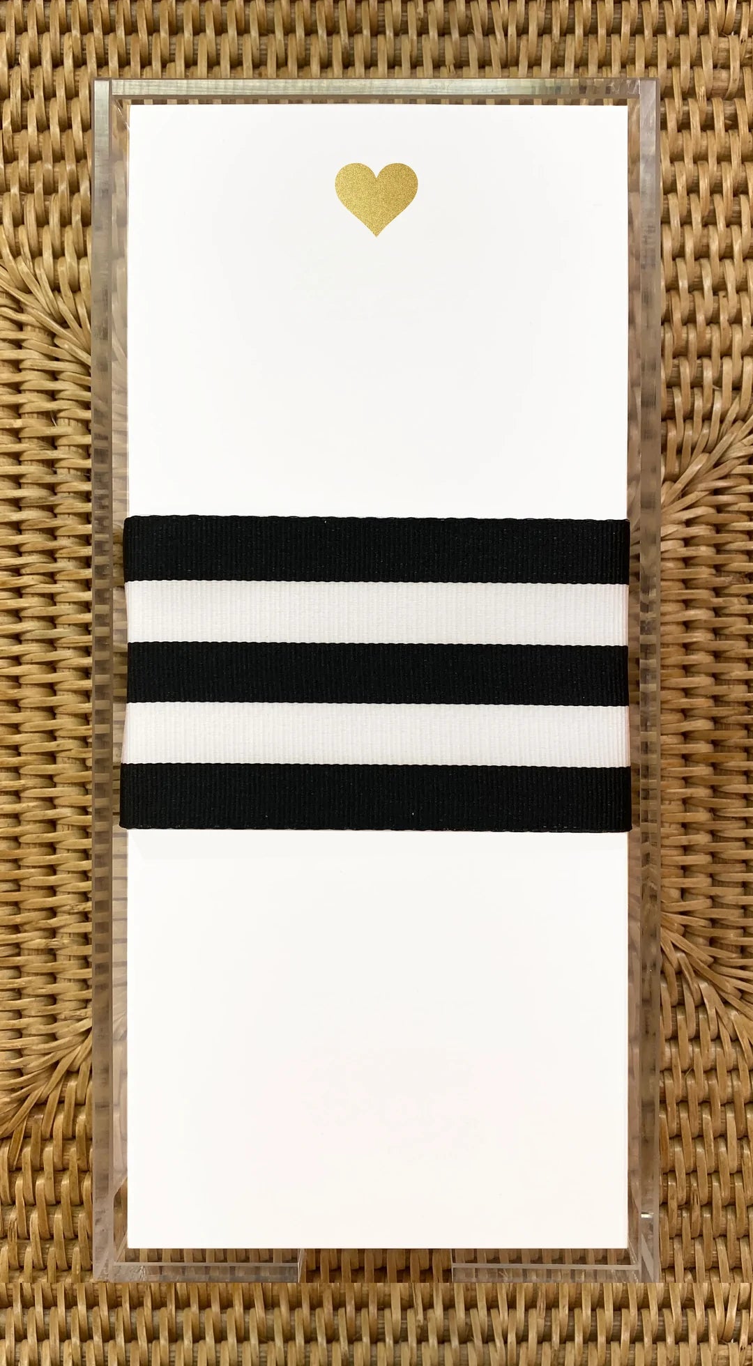 Gold Foil Buck Notepad