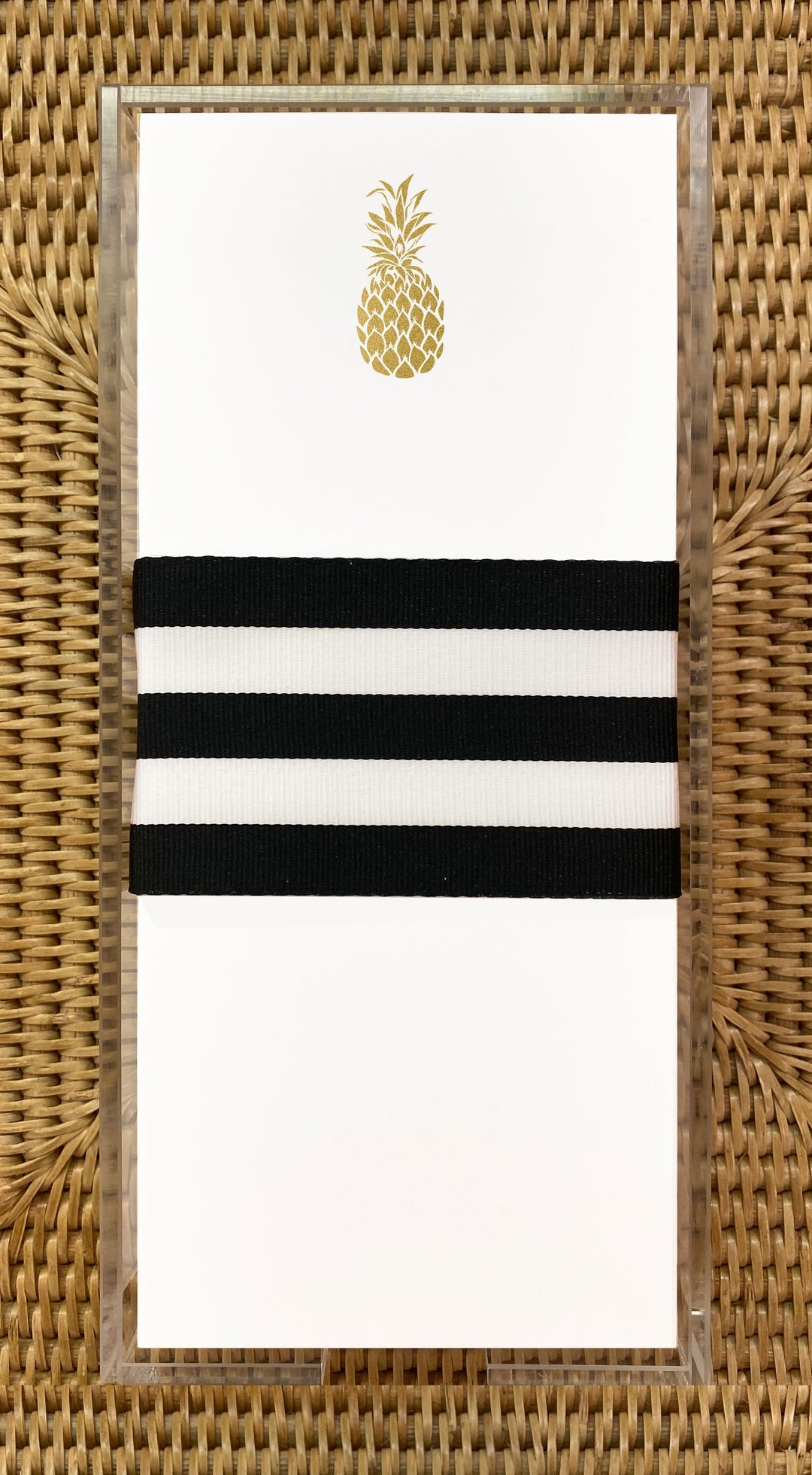 Gold Foil Buck Notepad