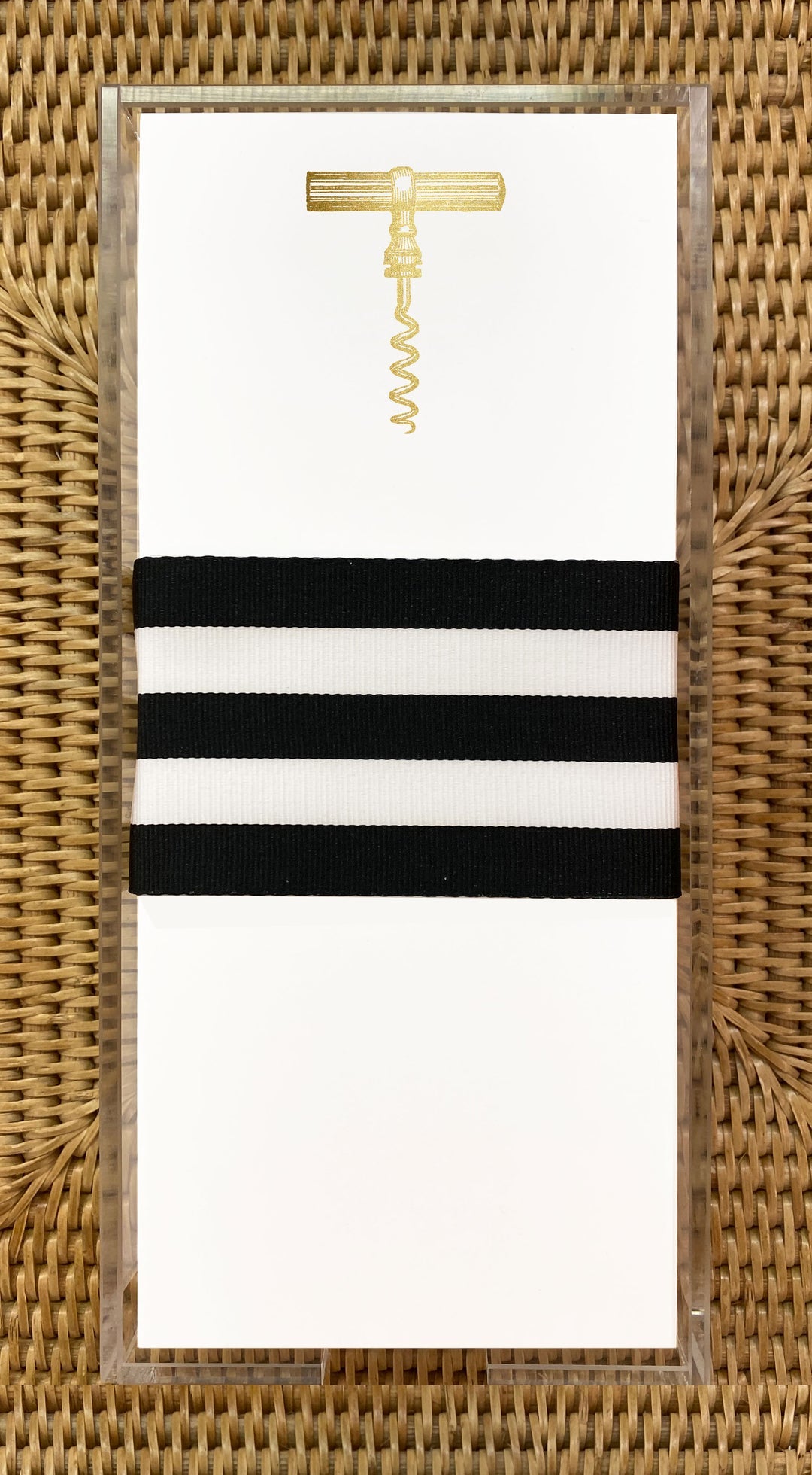 Gold Foil Buck Notepad