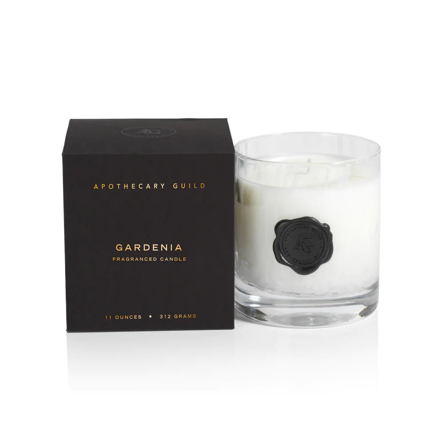 Glass Candles - Gardenia