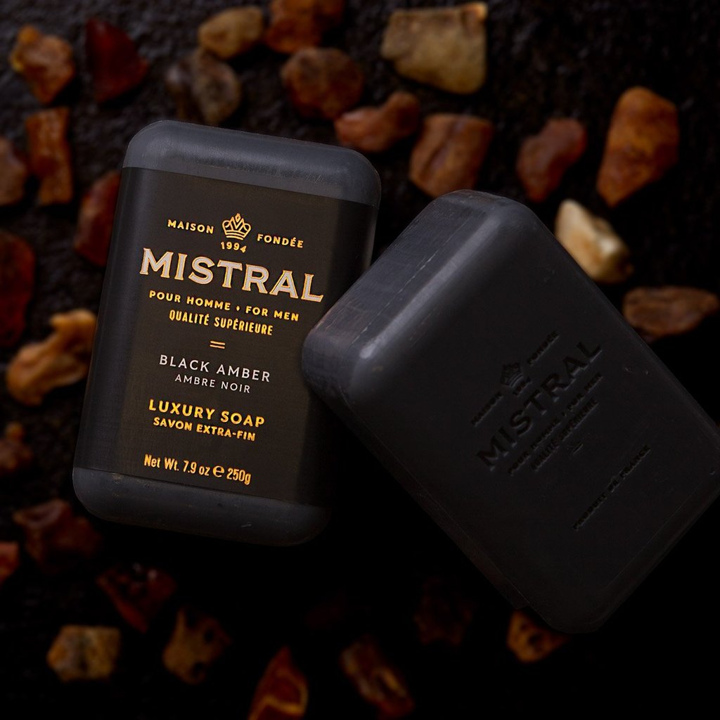 Men's Body Wash Black Amber