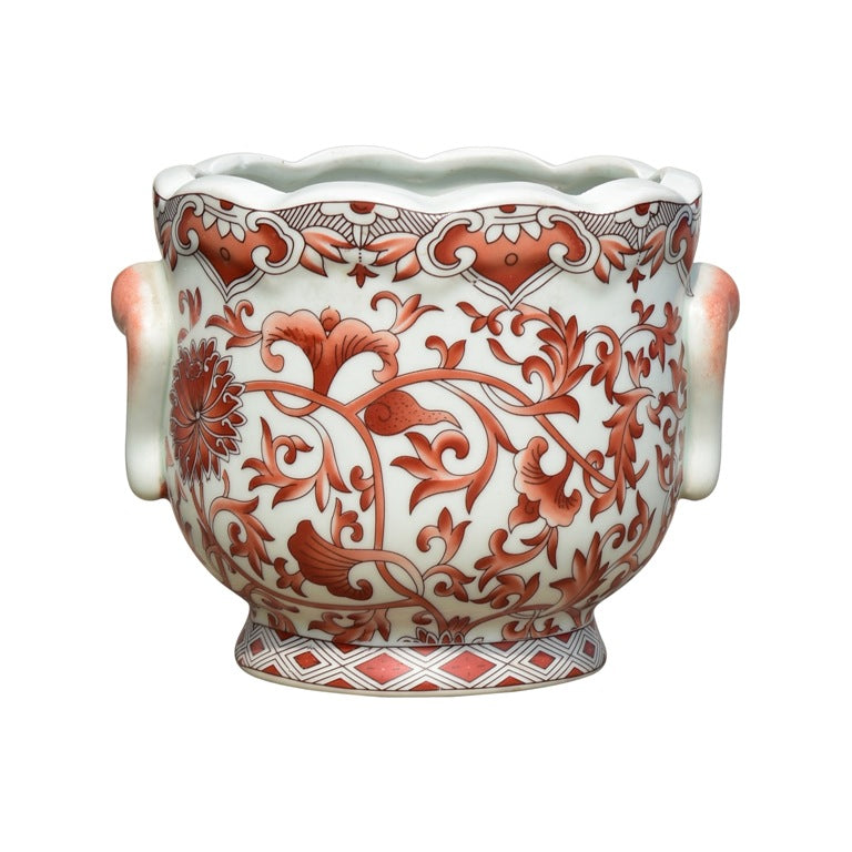 Porcelain Round Cachepot