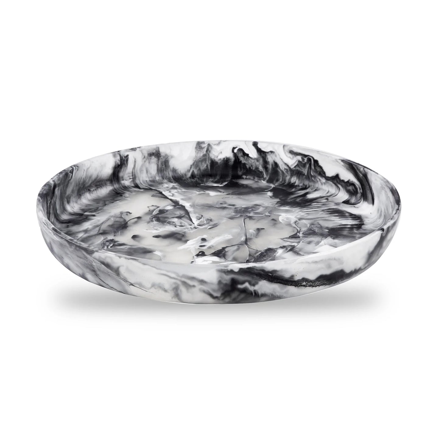 Round Swirled Resin Platter