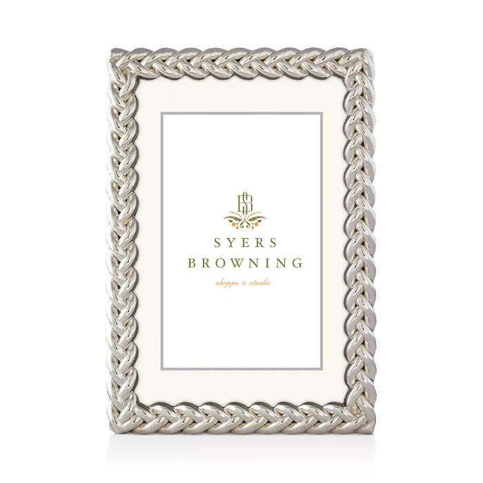 Silver Braid Frame 8 x 10