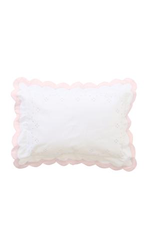 Scallop Dot Boudoir Pillow-Pink