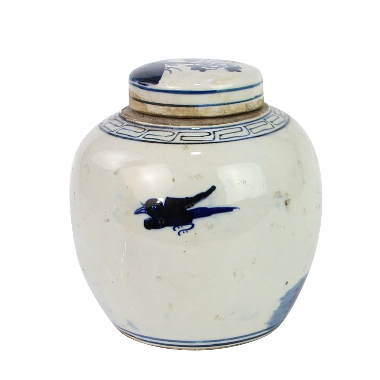 Blue And White Mini Jar Blossom