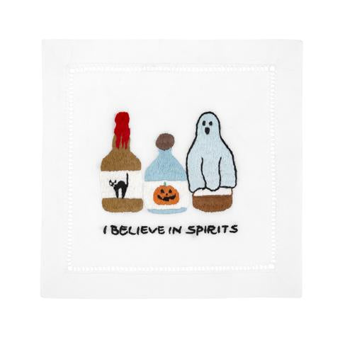 I Believe In Spirits Cocktail Napkins