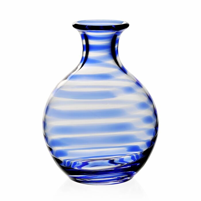 William Yeoward Crystal Bella Bianca Blue - 35 oz Carafe