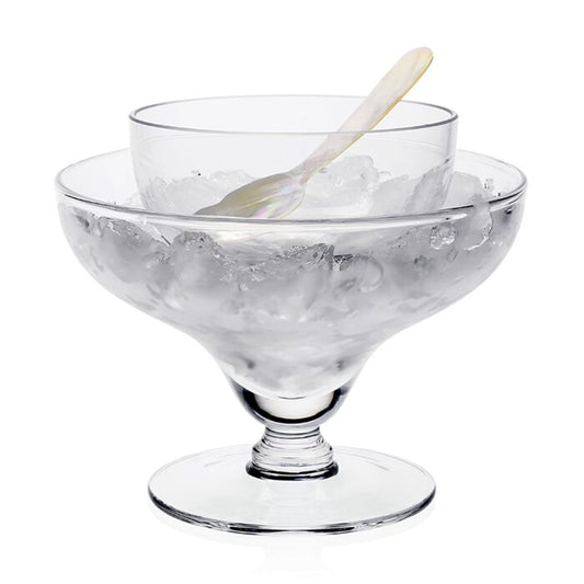William Yeoward Crystal Caspia Seafood Caviar Server