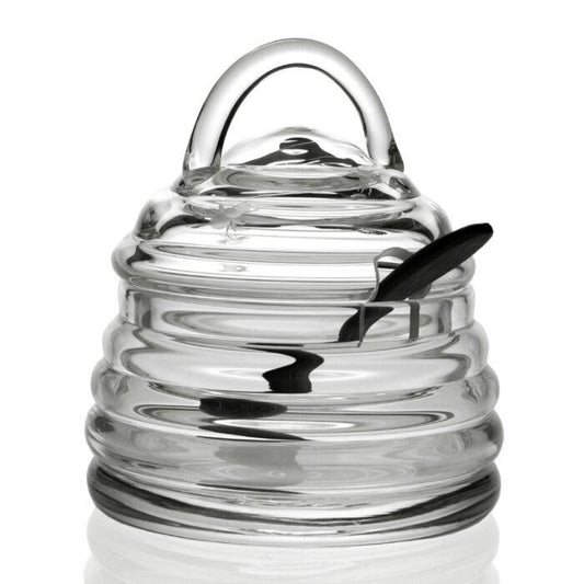 William Yeoward Crystal - Honeybee Honey Jar