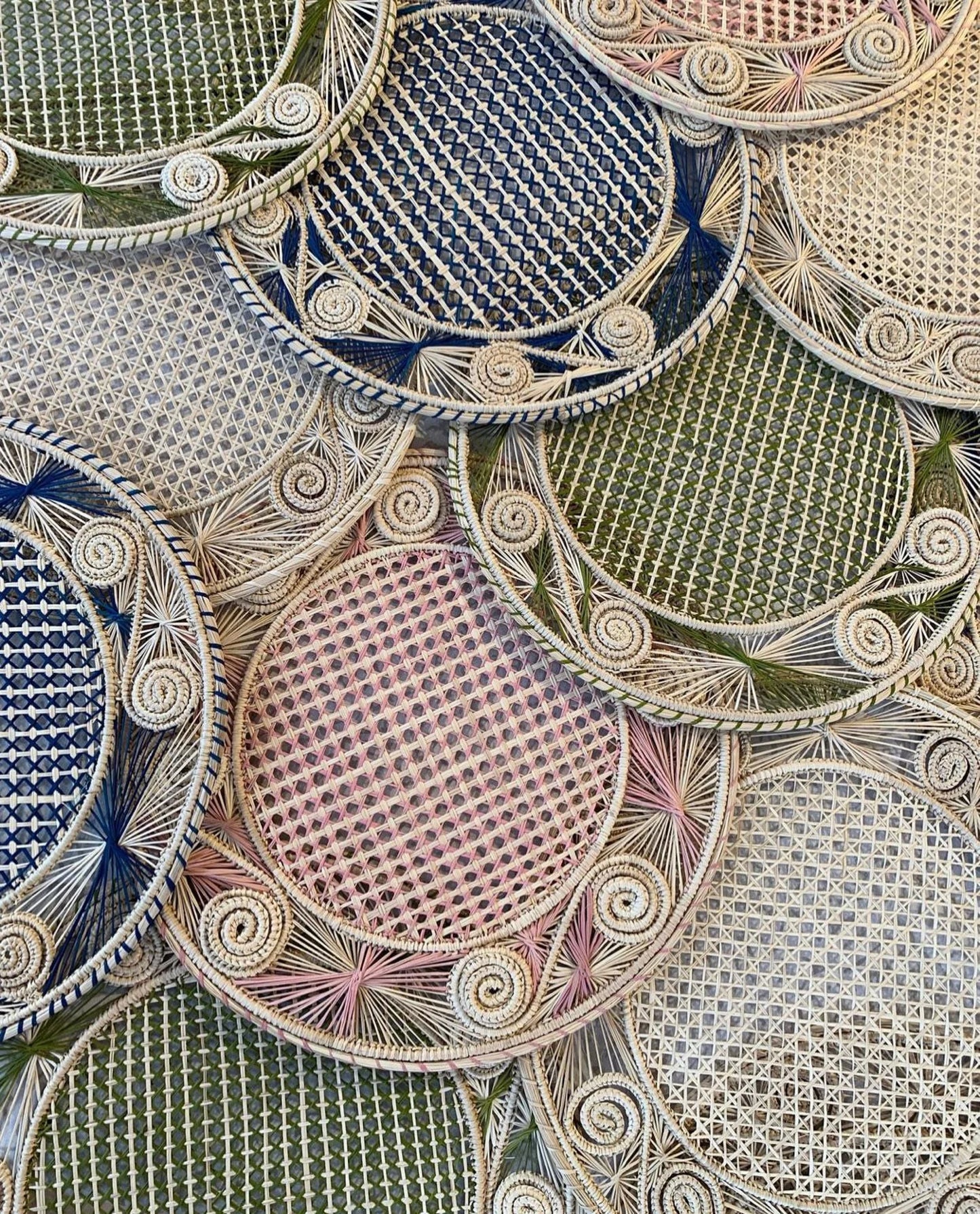 Caracol Iraca Placemats Set/4