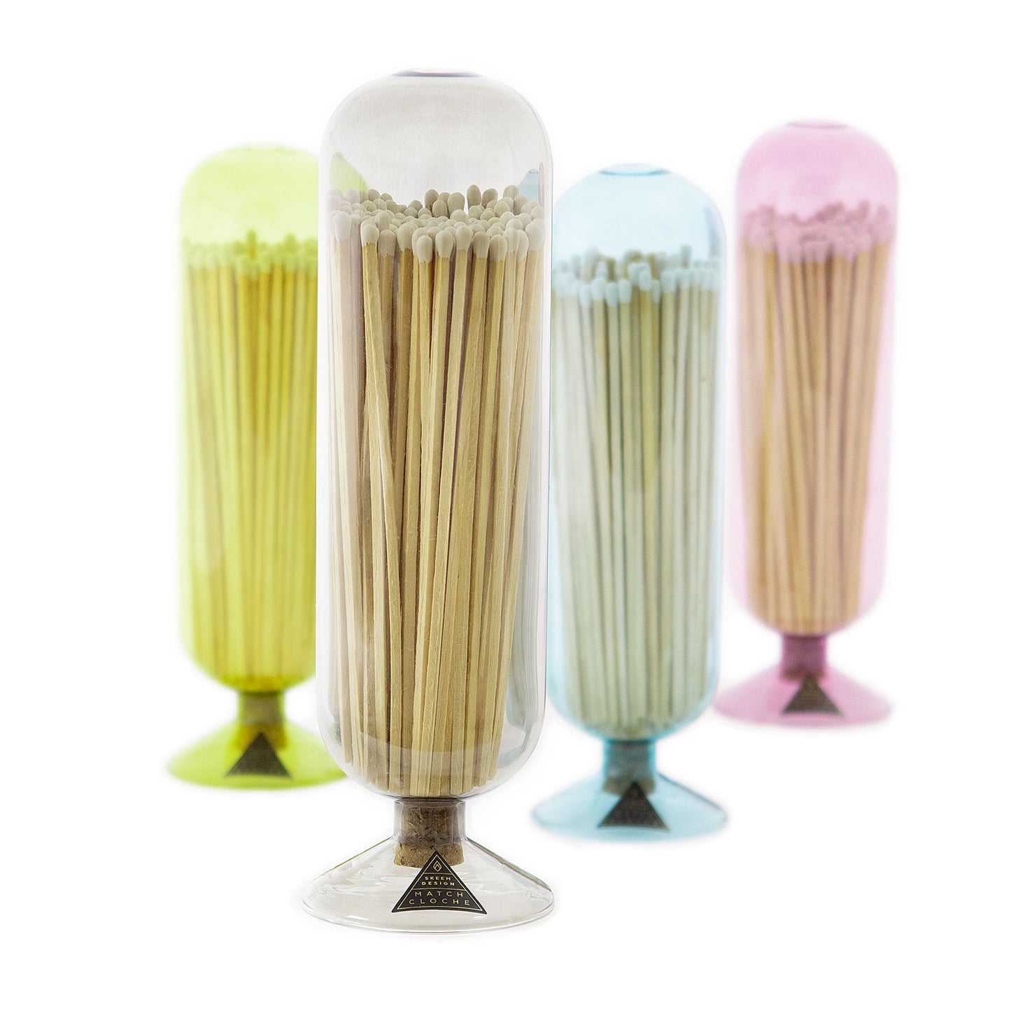 Fireplace Match Colored Cloche Matches