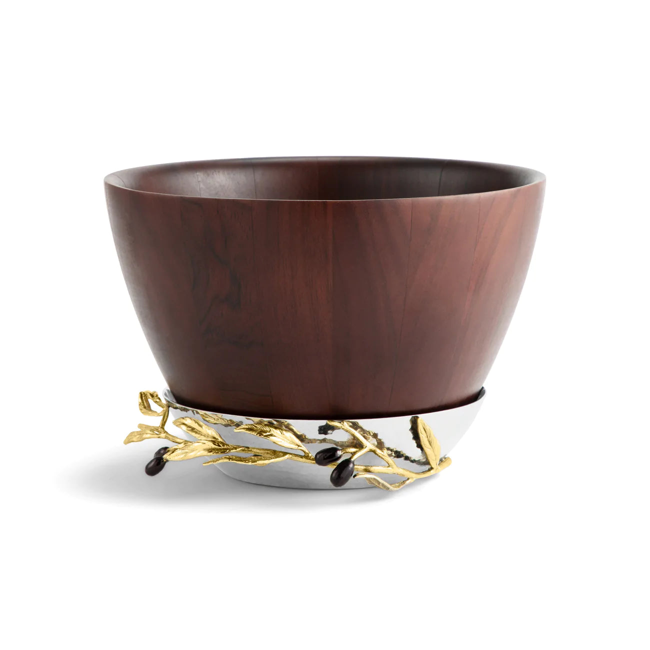 Olive Branch Wood Bowl
