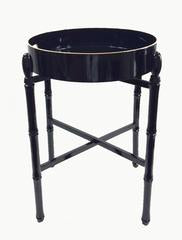 Lacquer Tray Tables with Stands and Placemats