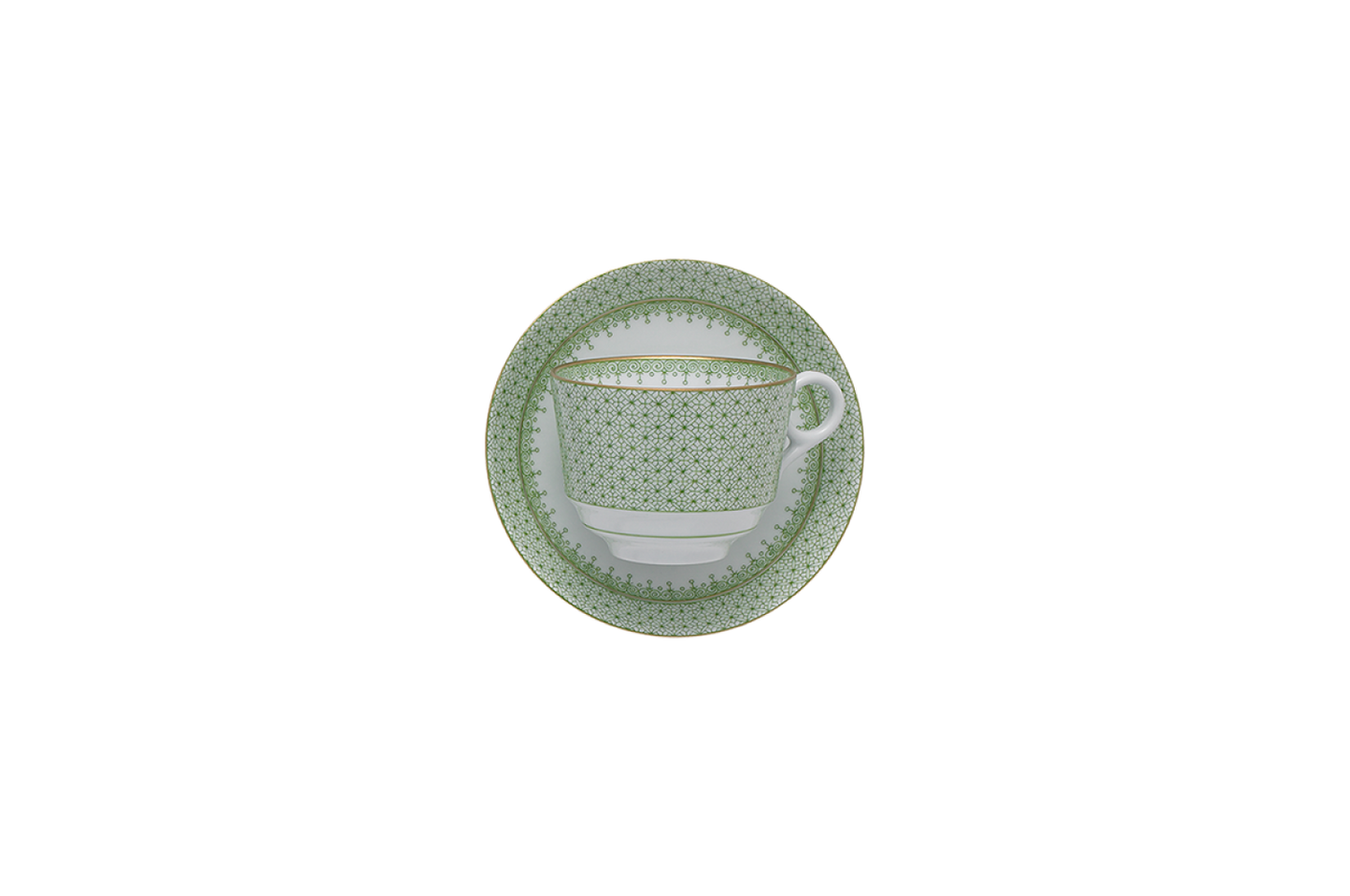 Mottahedeh Apple Lace Tea Cup/Saucer