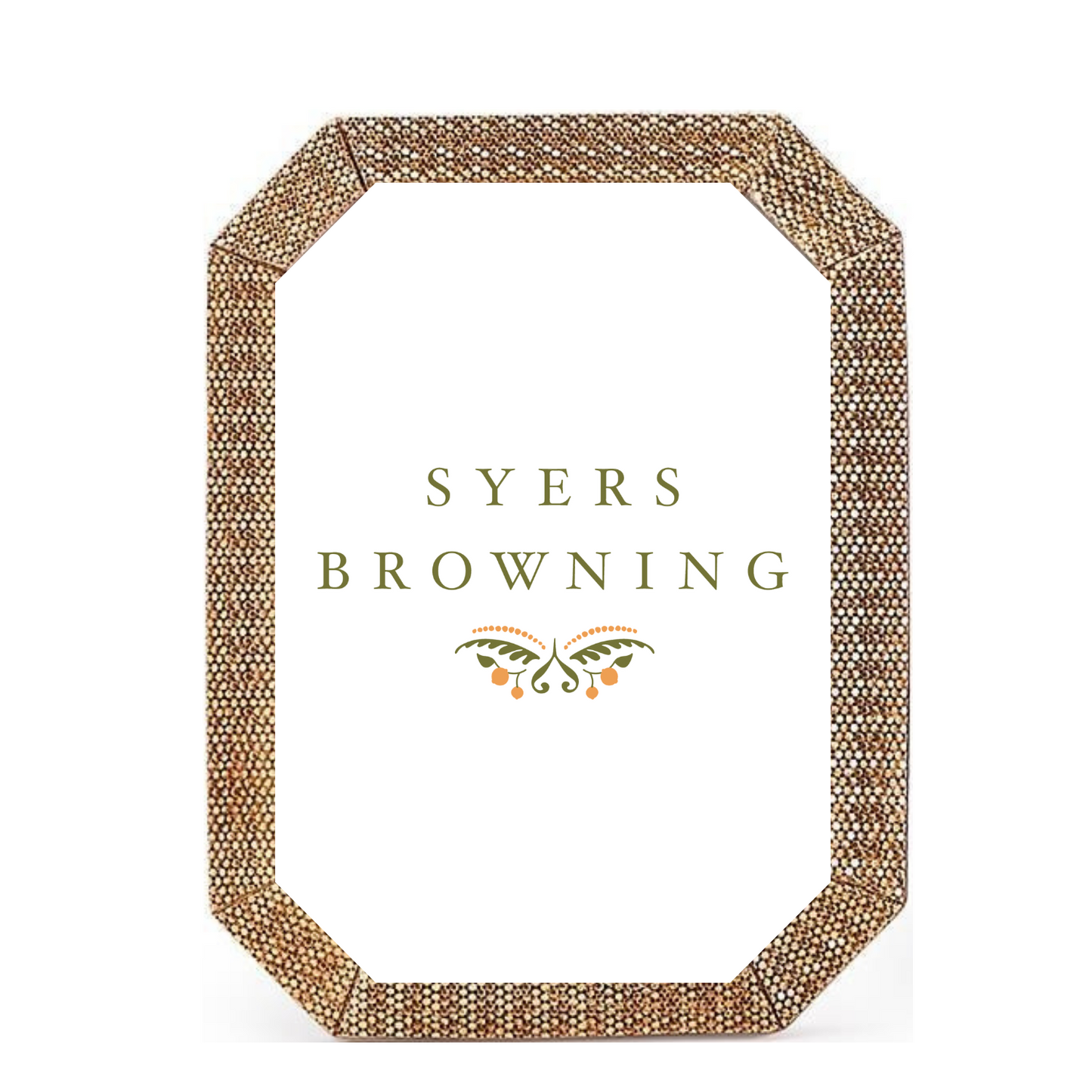 Gold Octagon Photo Frames