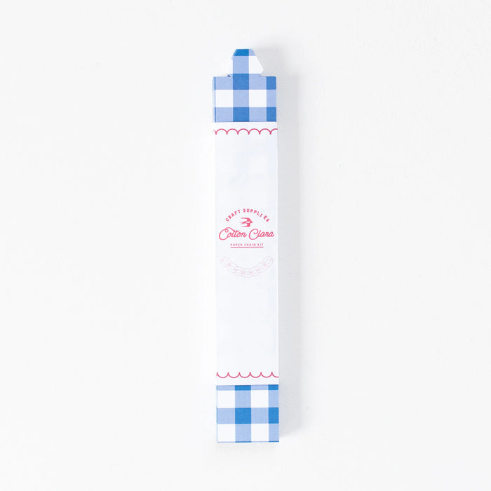 Gingham Paper Chain Kit