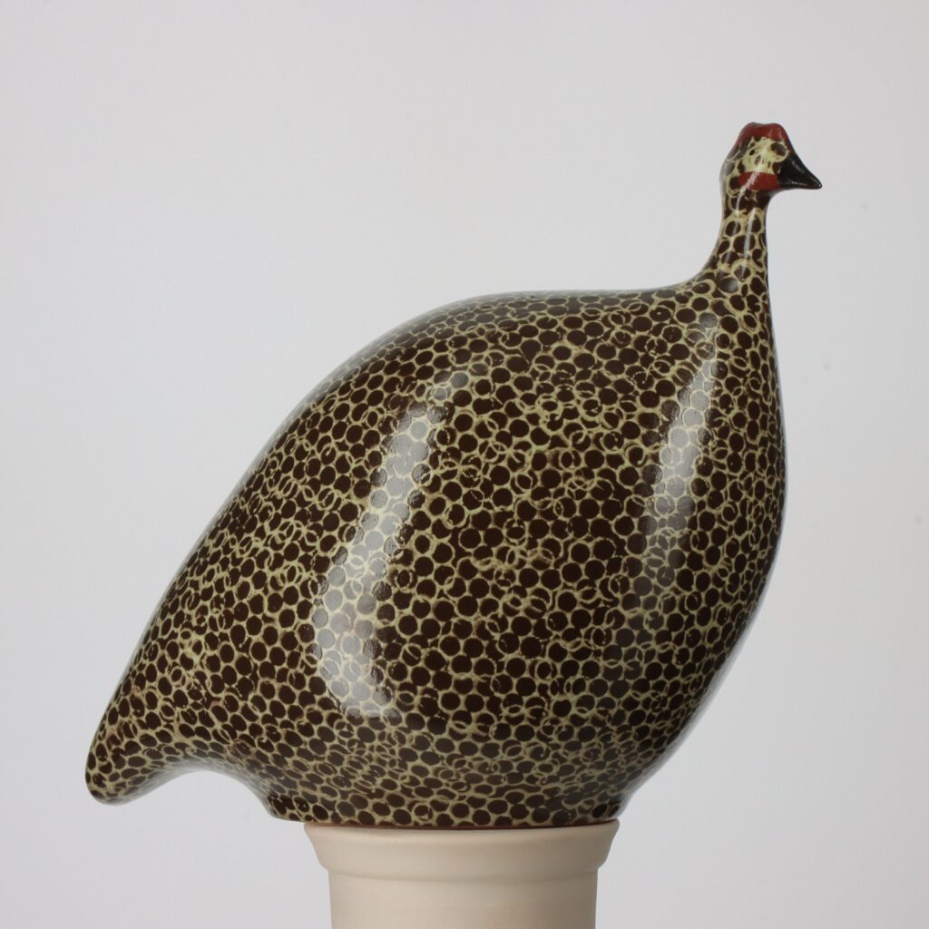 Caillard Ceramic Guinea Fowl - Small