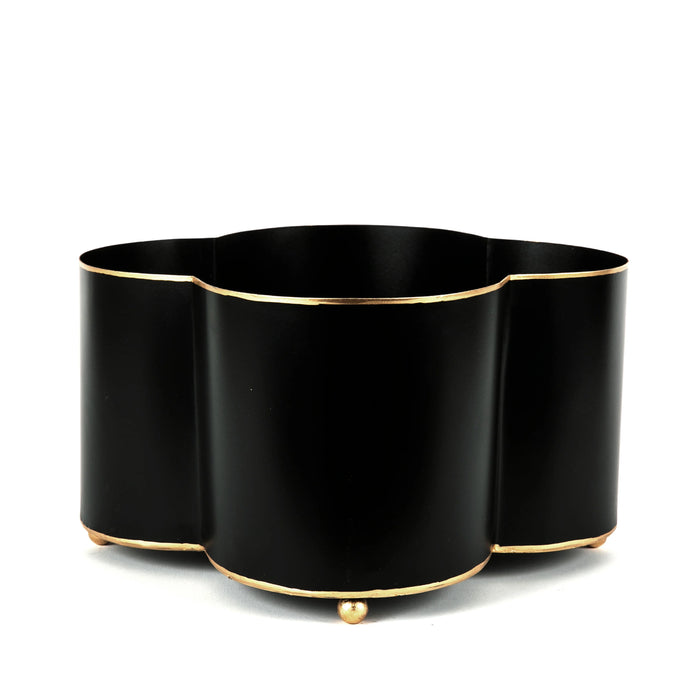 Mattie Quatrefoil Cachepot Planters