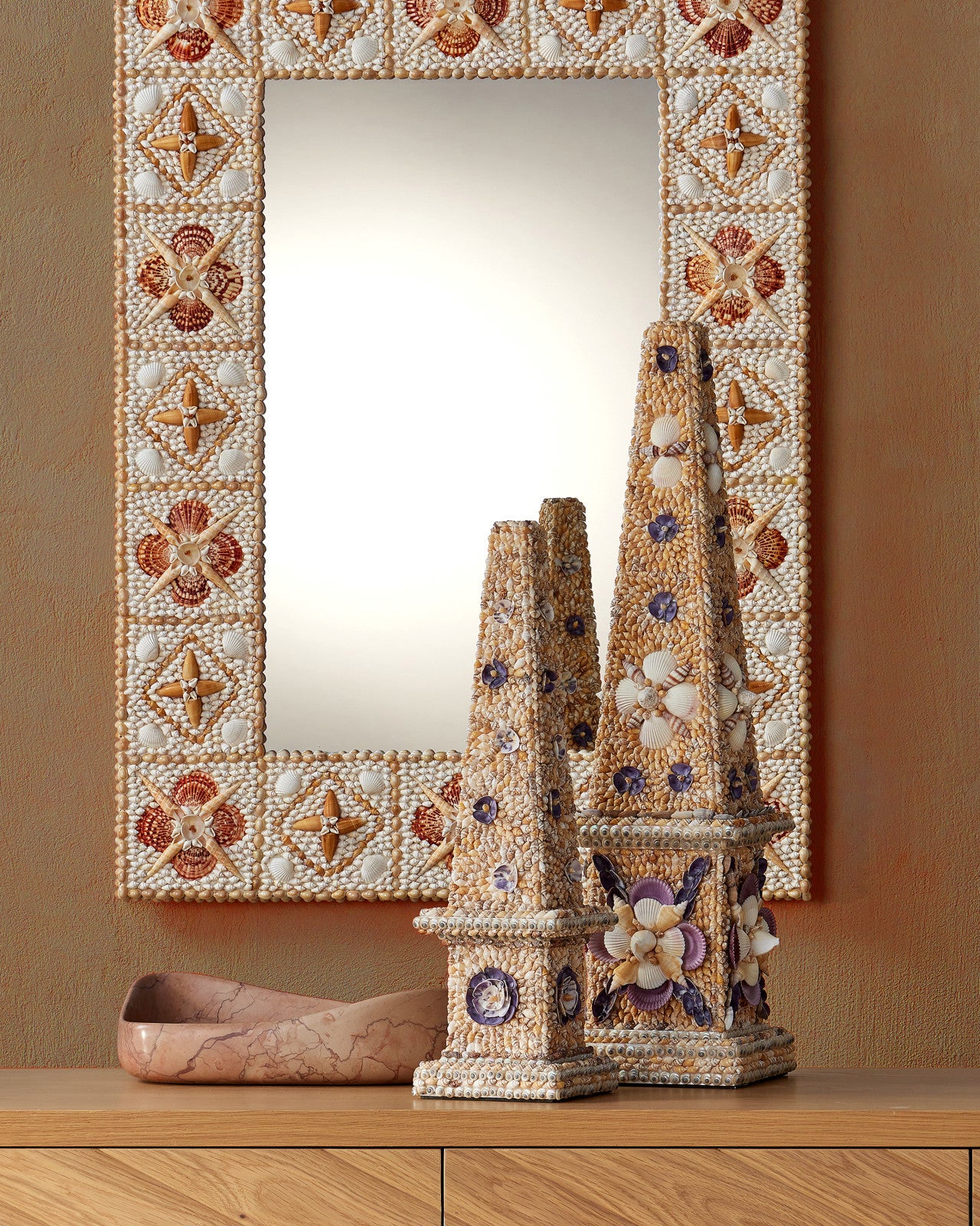 Shell-Encrusted Obelisk