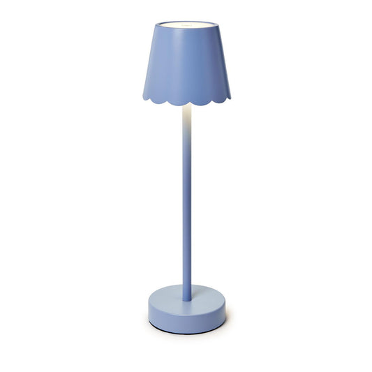Scalloped Edge Cordless Lamp