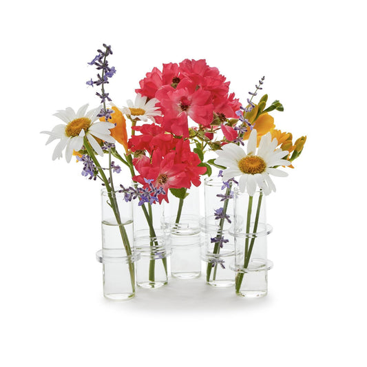 Hinged Tube Flower Vases