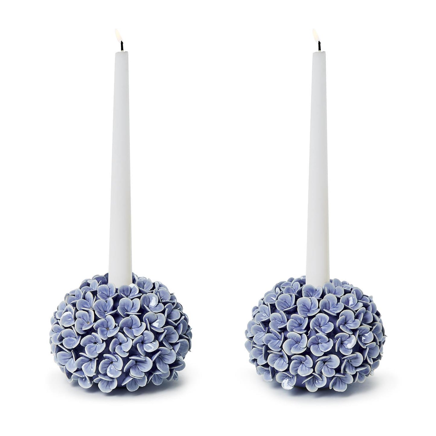Hydrangea Taper Candle Holder