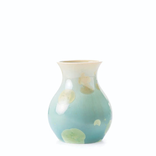 Simon Pearce Jade Curio Crystalline Bud Vase