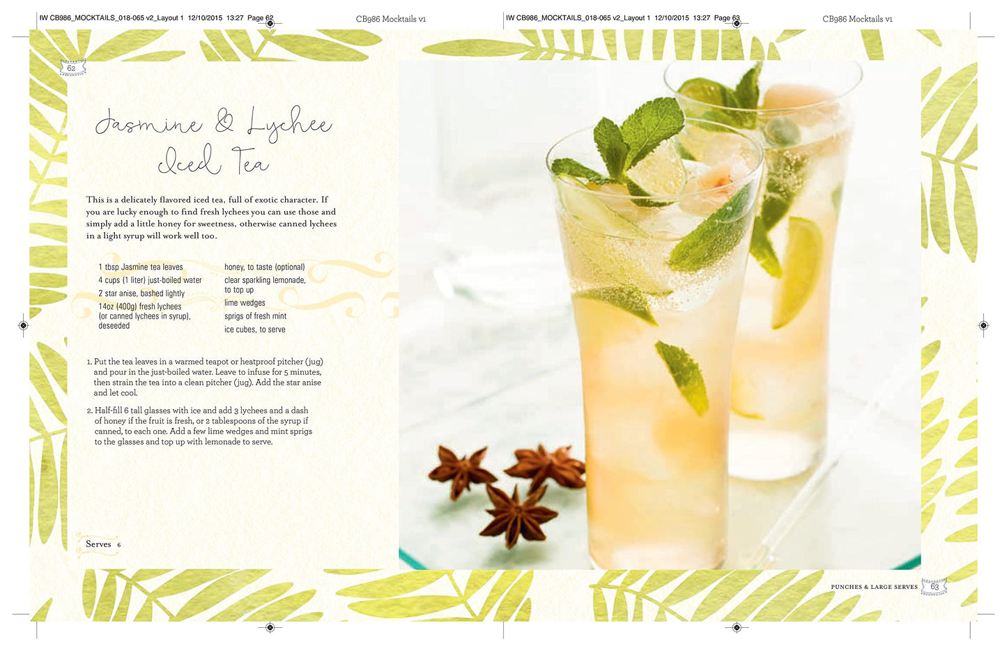Mocktails, Cordials, Syrups, Infusions, and More