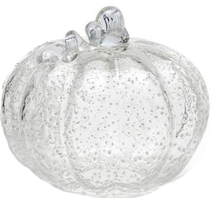 Luminous Glowing Glass Pumpkins