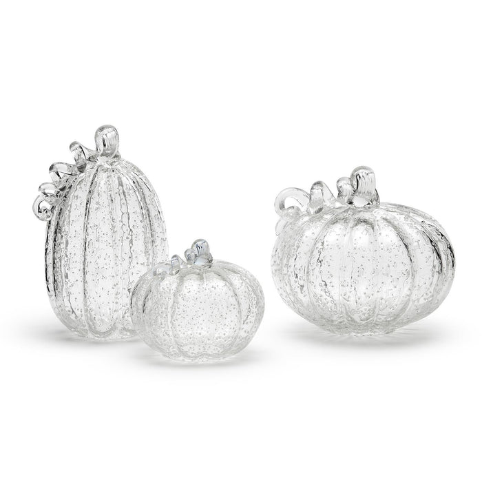 Luminous Glowing Glass Pumpkins