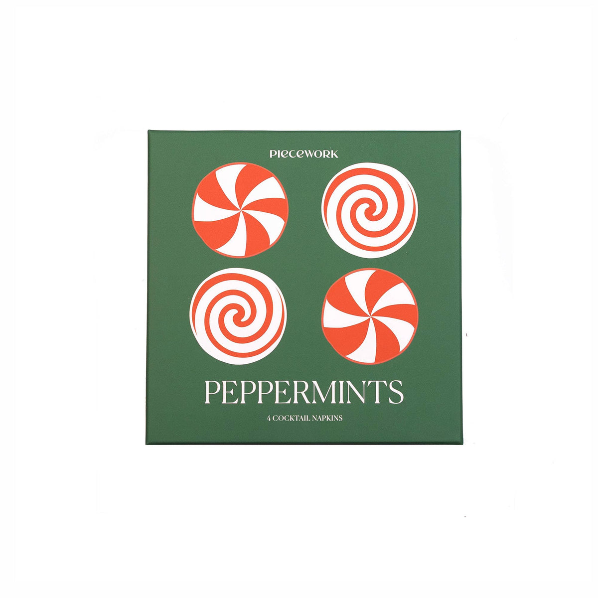 🎄HOLIDAY🎄Peppermint Cocktail Napkins - Set of 4