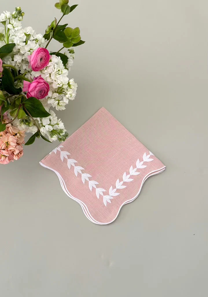 Petal Leaves Table Linens Set/4