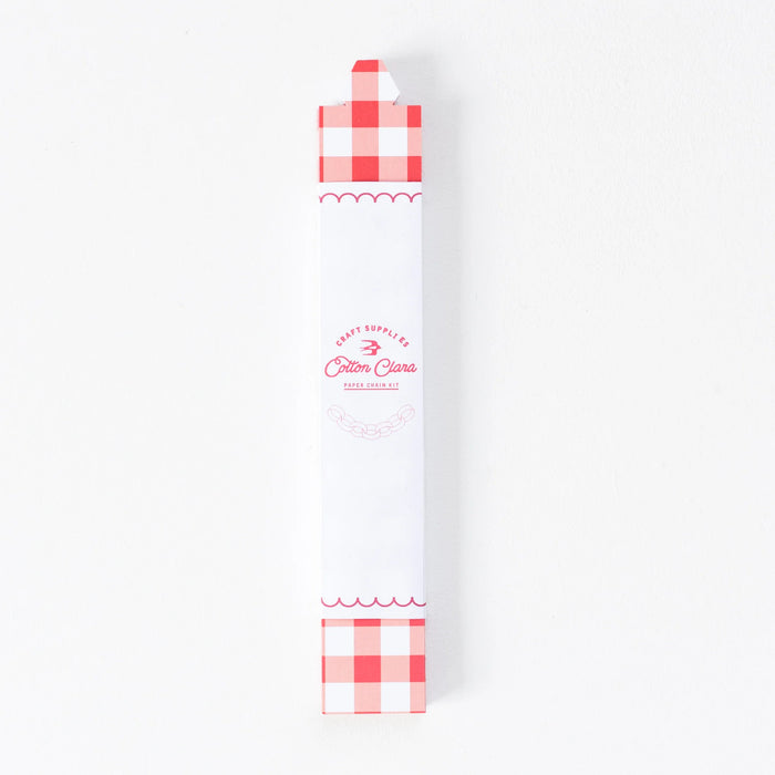Gingham Paper Chain Kit
