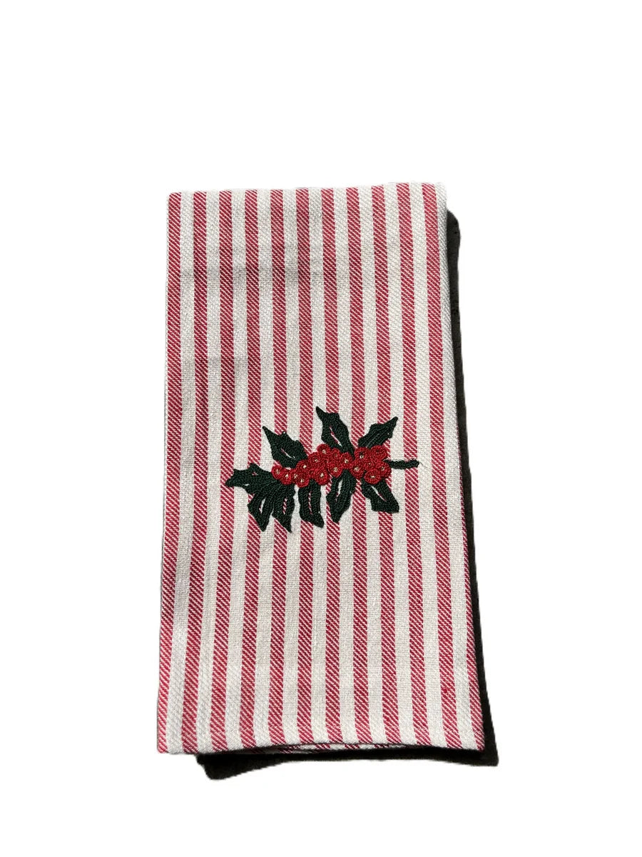 Pomelo Embroidered Kitchen Towels