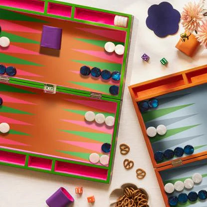 Colorful Backgammon Set