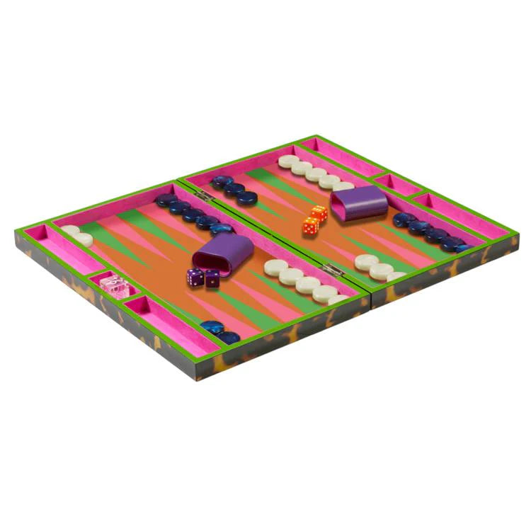 Colorful Backgammon Set